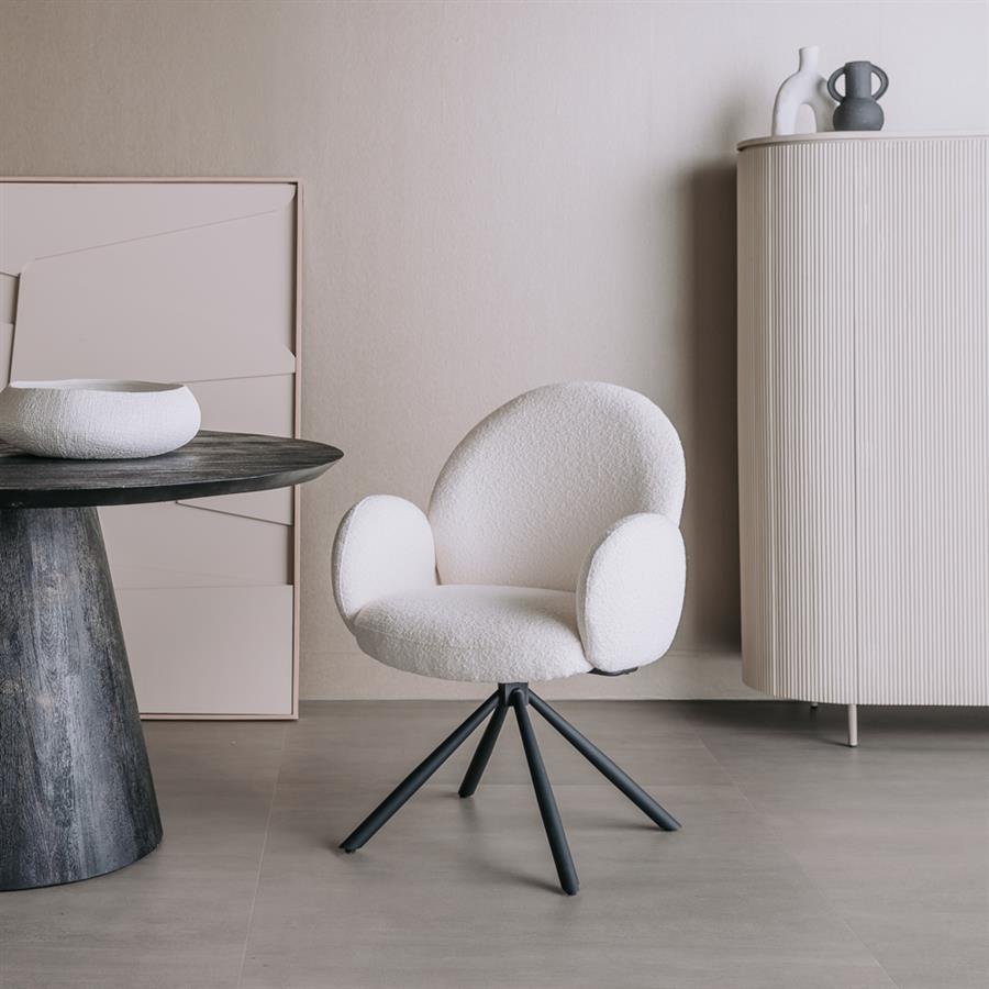 Armstoel – Imola – Wit – Tower Living