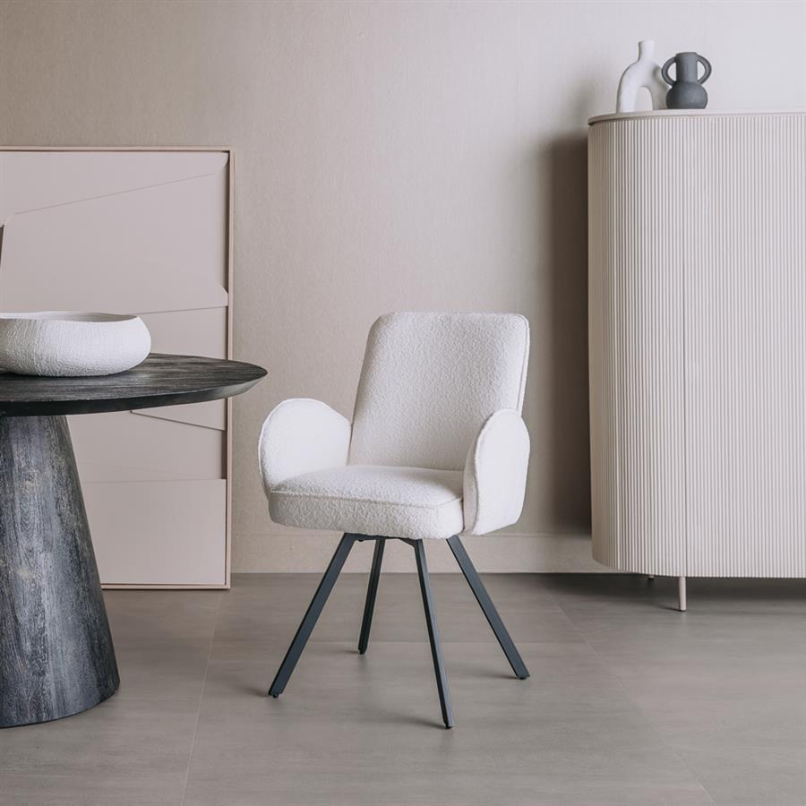 Armstoel – Livo – Wit – Tower Living