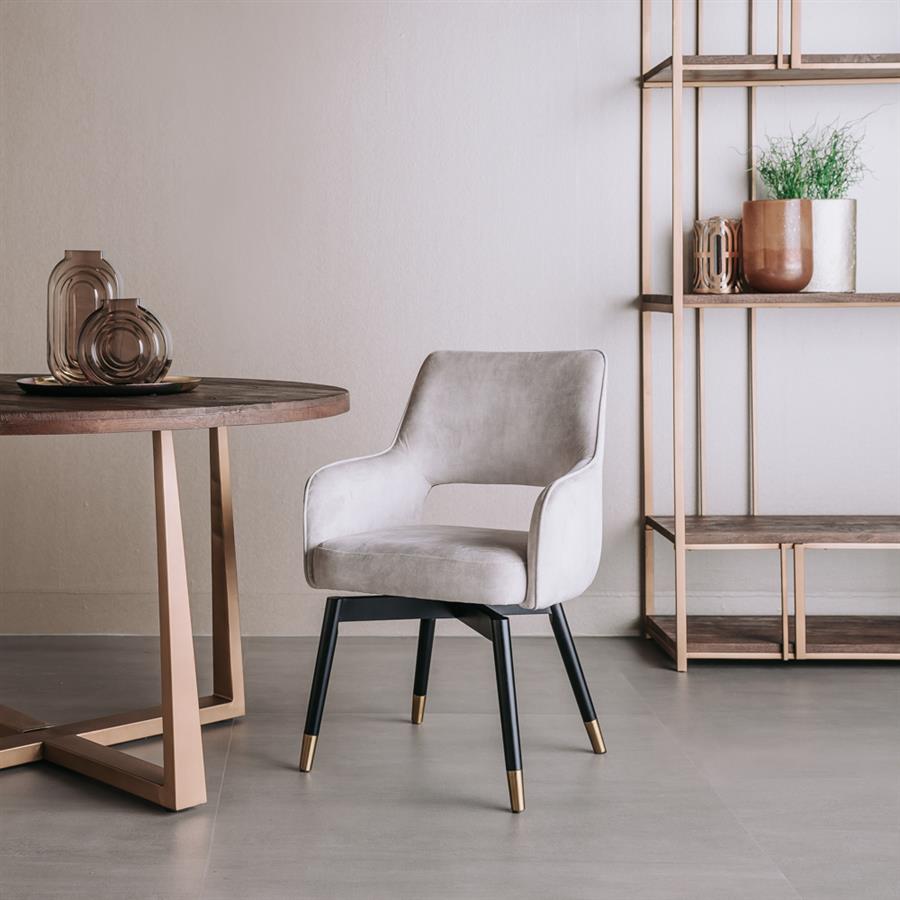Armstoel – Lenno – Beige – Tower Living