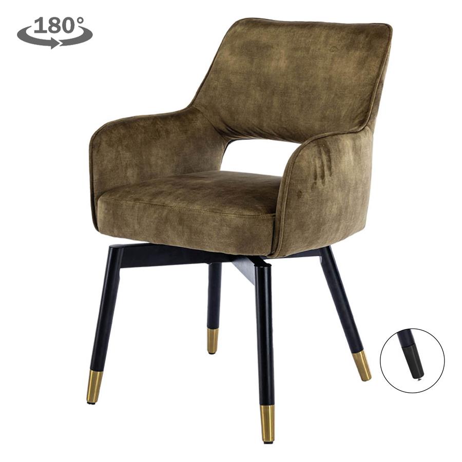 Armstoel – Lenno – Groen – Tower Living