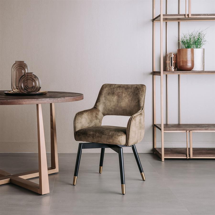 Armstoel – Lenno – Groen – Tower Living