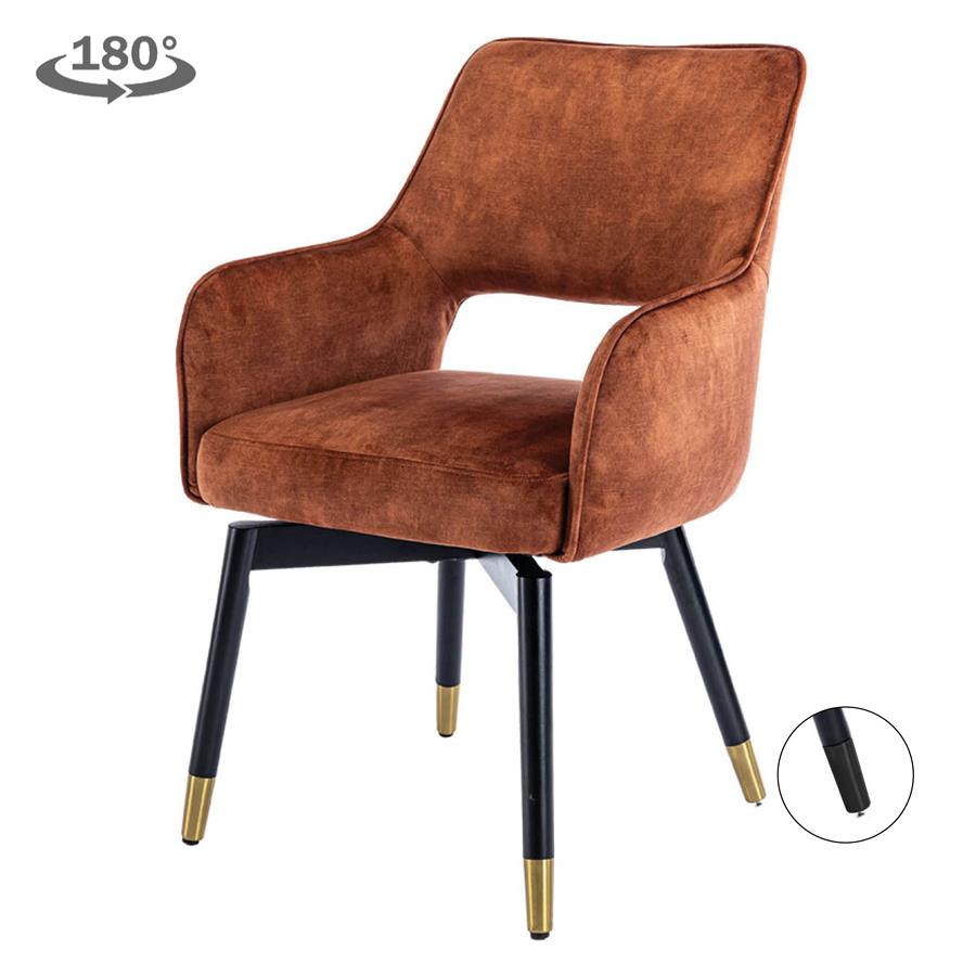 Armstoel – Lenno – Bruin – Tower Living
