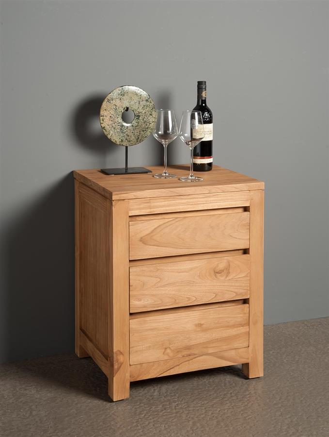 Ladekast – Corona – Bruin – 50 x 63 cm – Tower Living