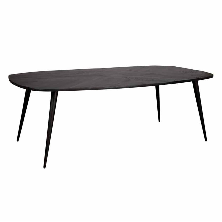 Eetkamertafel – Giovanni – Zwart – 200 x 110 x 78 cm – Tower Living