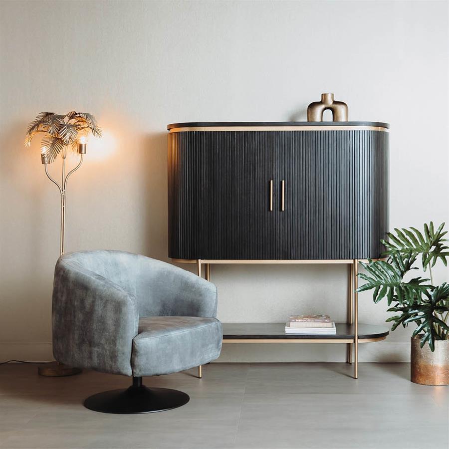 Fauteuil – Barga – Grijs – Tower Living