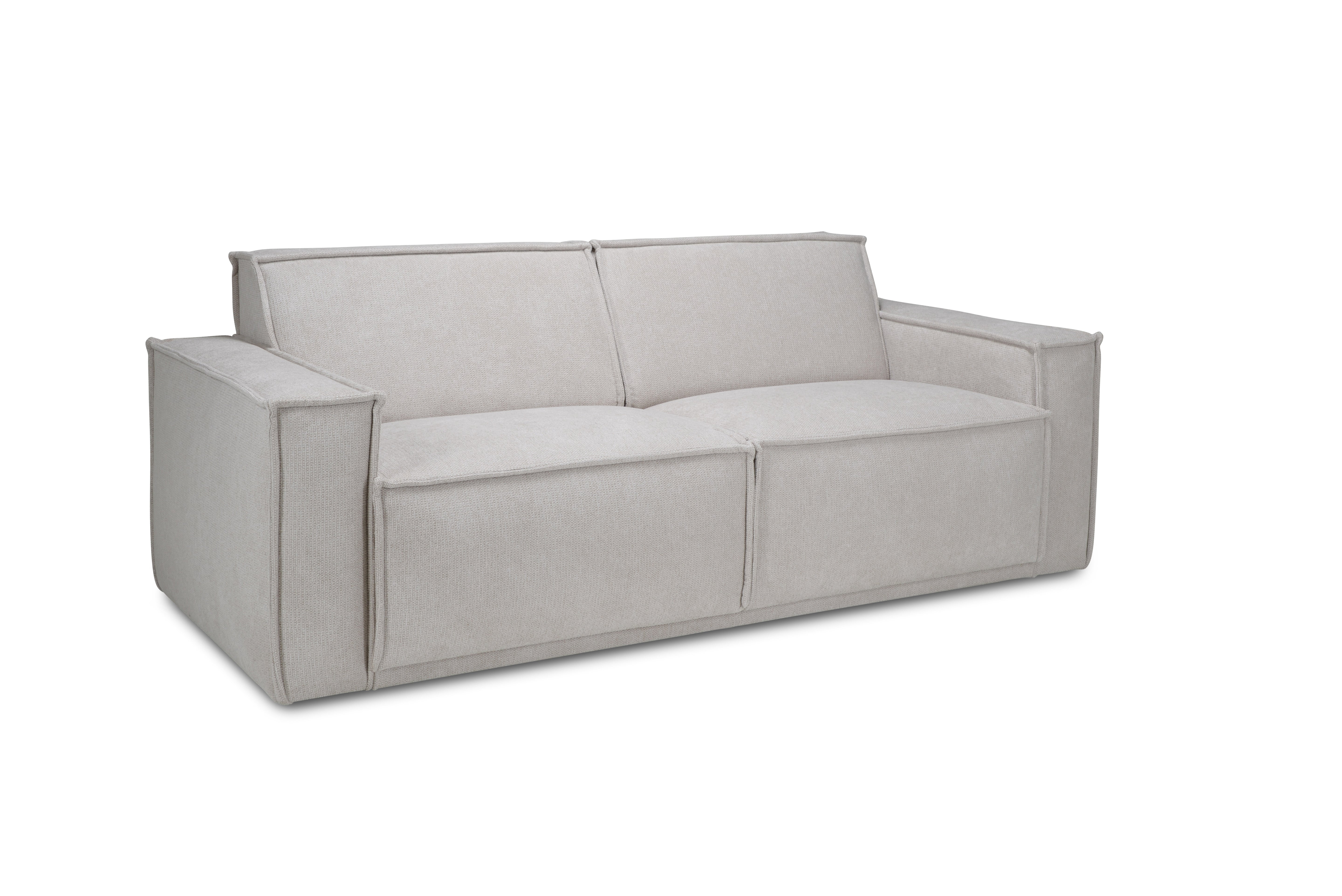 Bank Alba 2.5 zits Stof Mito Natural