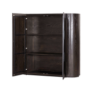 Opbergkast Allure – Donkerbruin – 150 x 140 cm