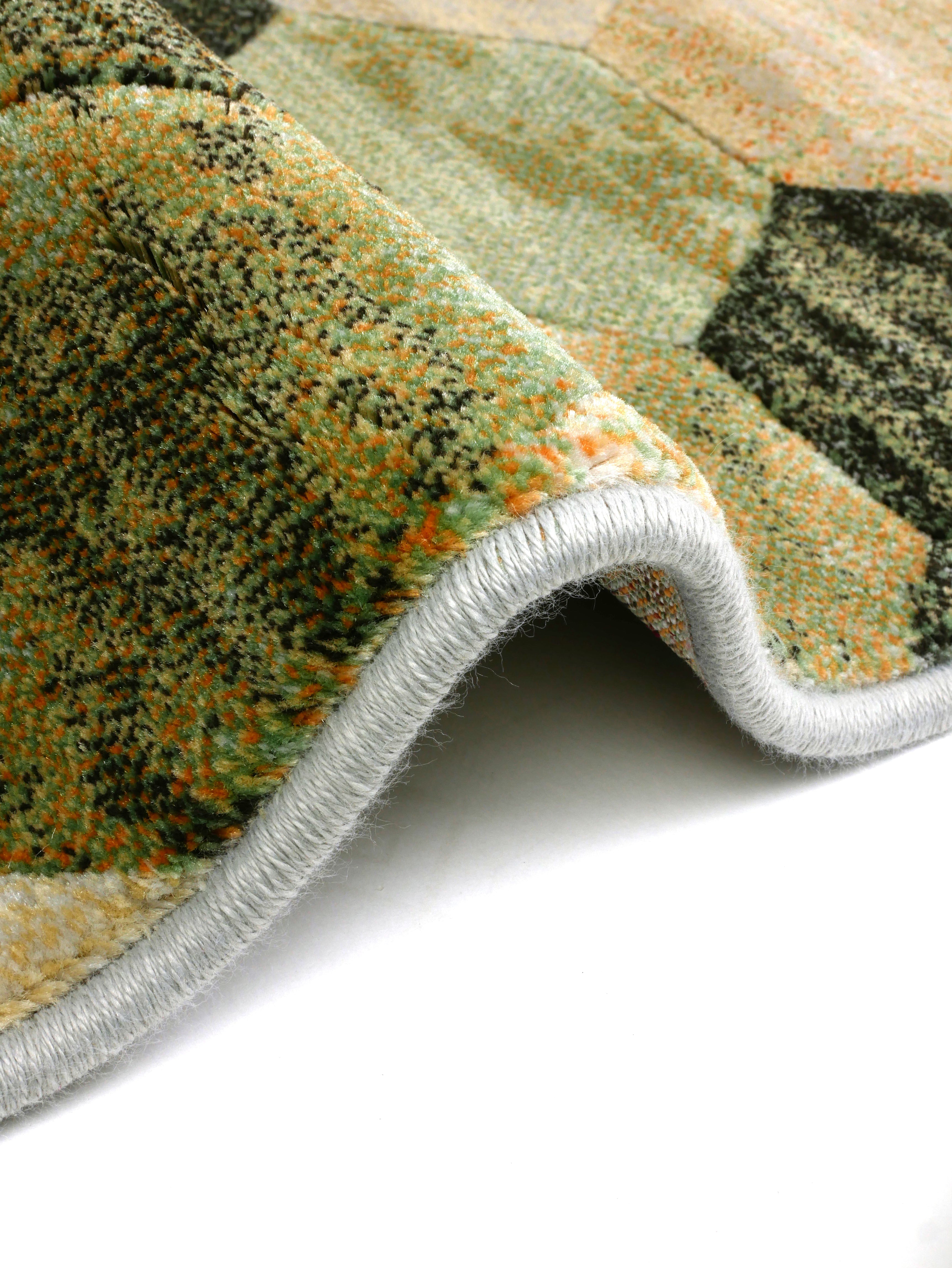 Vloerkleed Amado - Groen Multicolor