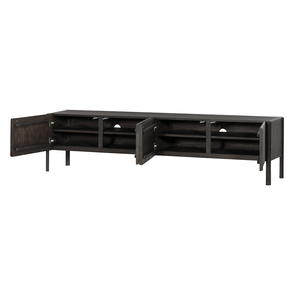TV-Meubel – Amalfi – Bruin – 220 x 55 cm – Tower Living