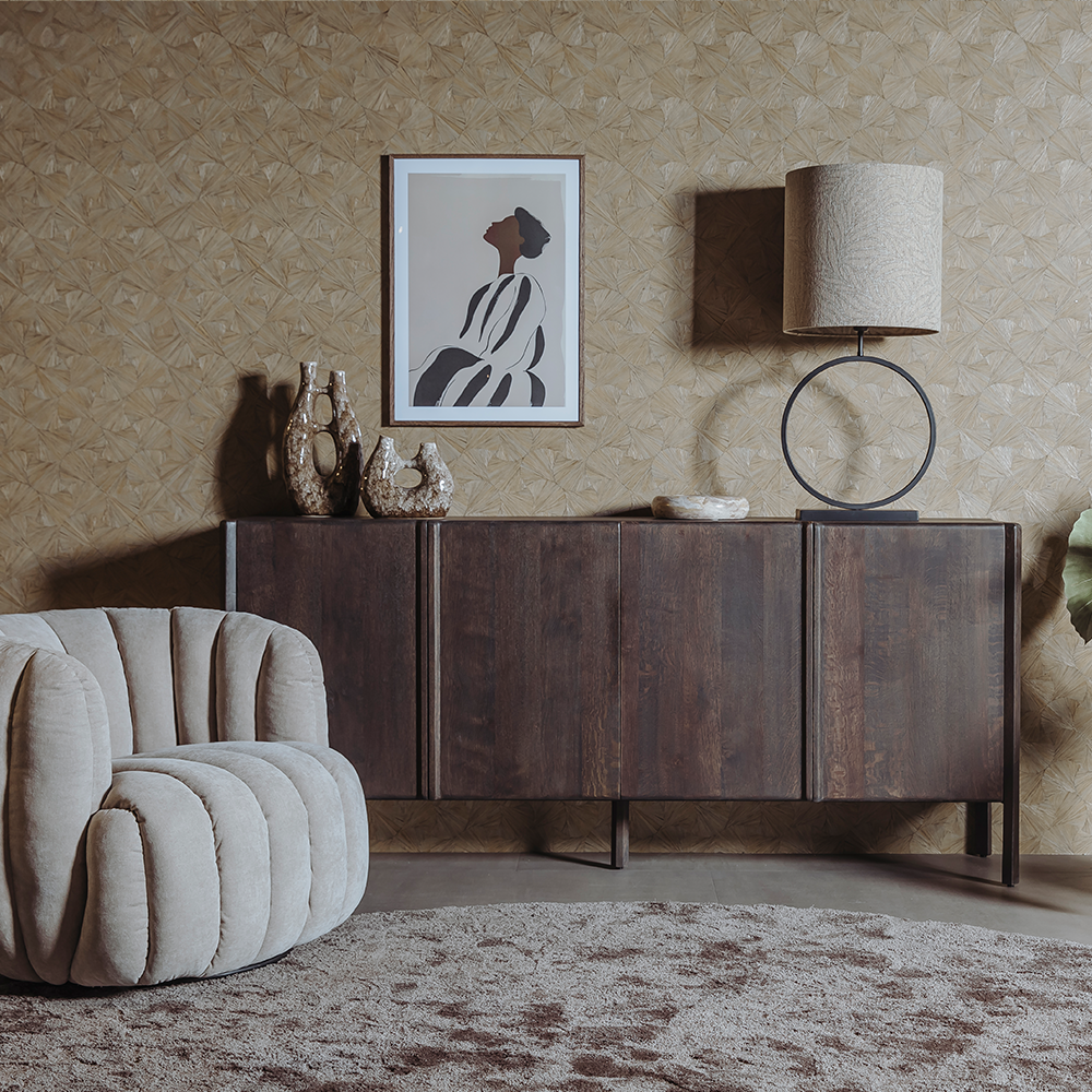 Dressoir – Amalfi – Bruin – 200 x 90 cm – Tower Living