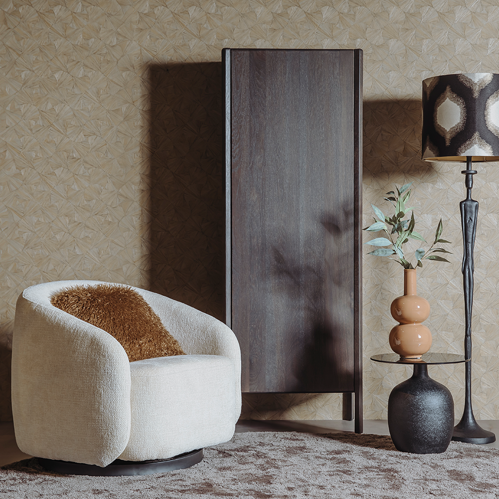 Opbergkast – Amalfi – Bruin – 70 x 190 cm – Tower Living