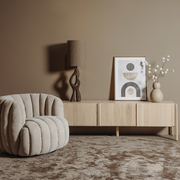 TV-meubel Amalfi – Wit – 180 x 55 cm | Tower Living