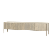TV-meubel Amalfi – Wit – 220 x 55 cm | Tower Living