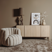 Dressoir Amalfi – Wit – 200 x 90 cm | Tower Living