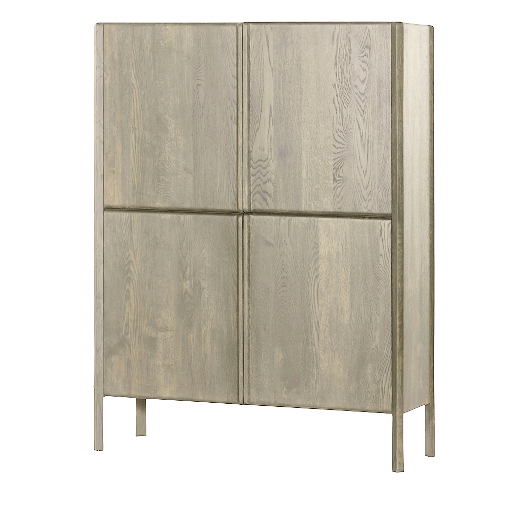 Opbergkast – Amalfi – White Wash – 120 x 160 cm – Tower Living