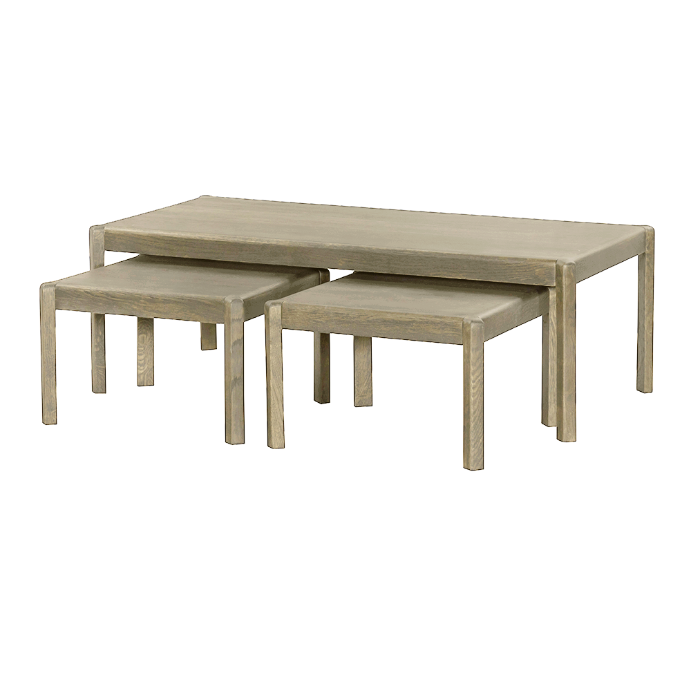 Salontafel – Amalfi – White Wash – 120 x 60 x 40 cm – Tower Living