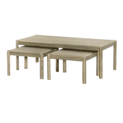 Salontafel Amalfi – Wit – 120 x 60 x 40 cm | Tower Living