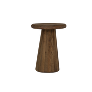 Ronde bijzettafel Asti – Bruin – 40 x 40 x 55 cm | Tower Living