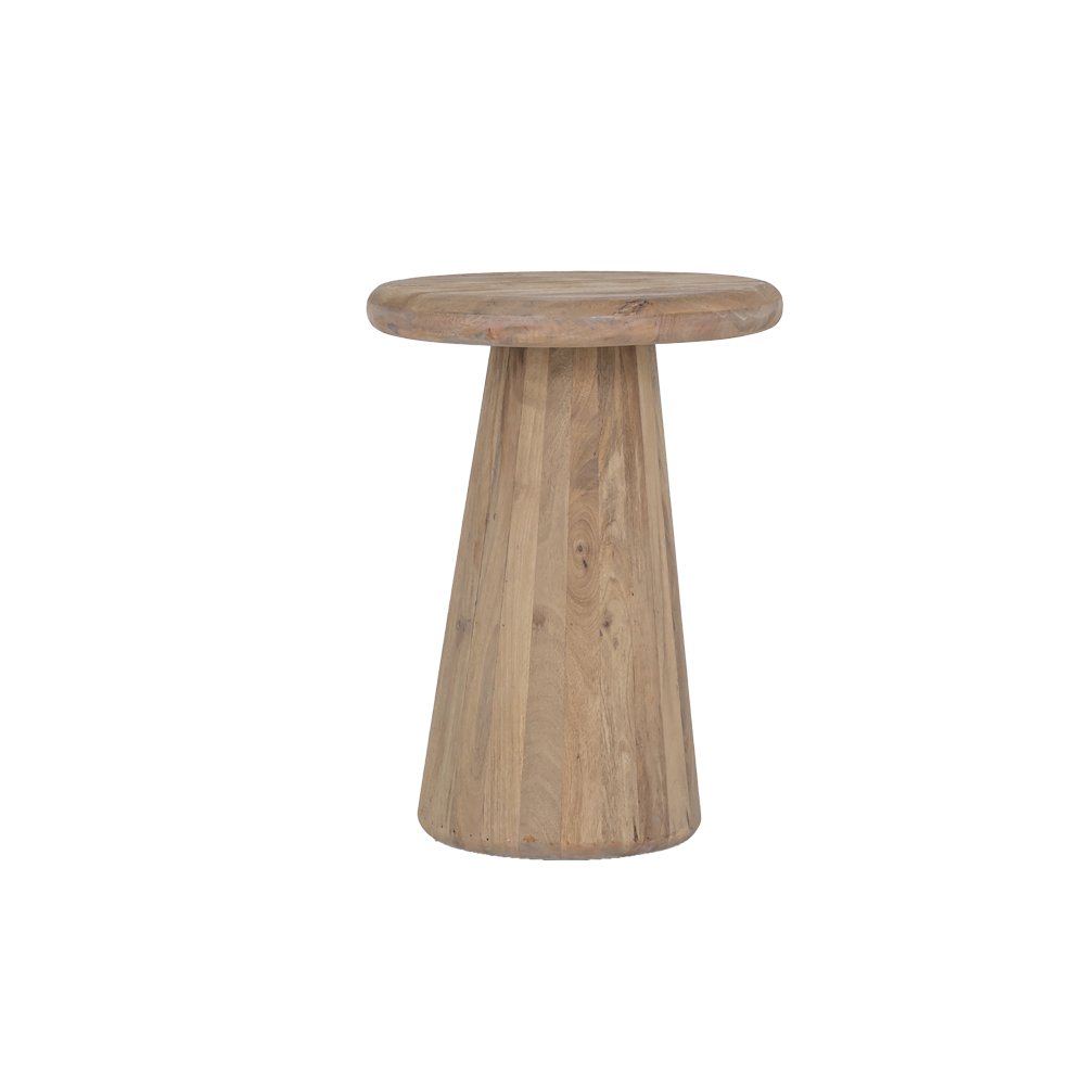 Bijzettafel – Asti – Naturel – 40 x 40 x 55 cm – Tower Living
