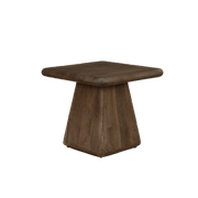 Vierkante bijzettafel Asti – Bruin – 60 x 60 x 45 cm | Tower Living