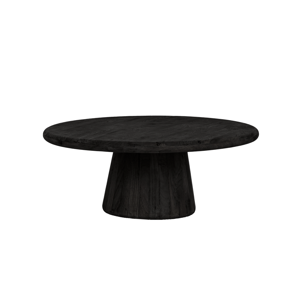 Salontafel – Asti – Zwart – 90 x 90 x 38 cm – Tower Living