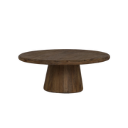 Ronde salontafel Asti – Bruin – 90 x 90 x 38 cm | Tower Living