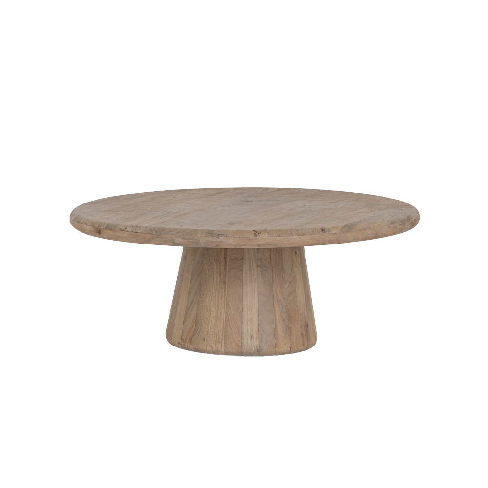 Salontafel – Asti – Naturel – 90 x 90 x 38 cm – Tower Living