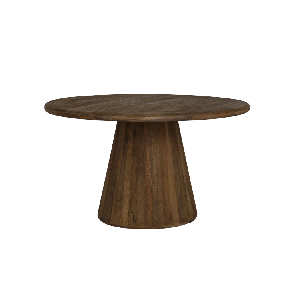Eetkamertafel – Asti – Bruin – 150 x 150 x 76 cm – Tower Living