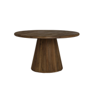 Ronde eettafel Asti – Bruin – 130 x 130 x 76 cm | Tower Living
