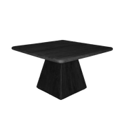 Vierkante eettafel Asti – Zwart – 150 x 150 x 76 cm | Tower Living