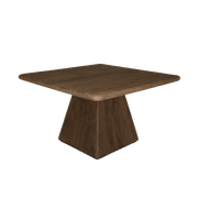 Vierkante eettafel Asti – Bruin – 150 x 150 x 76 cm | Tower Living