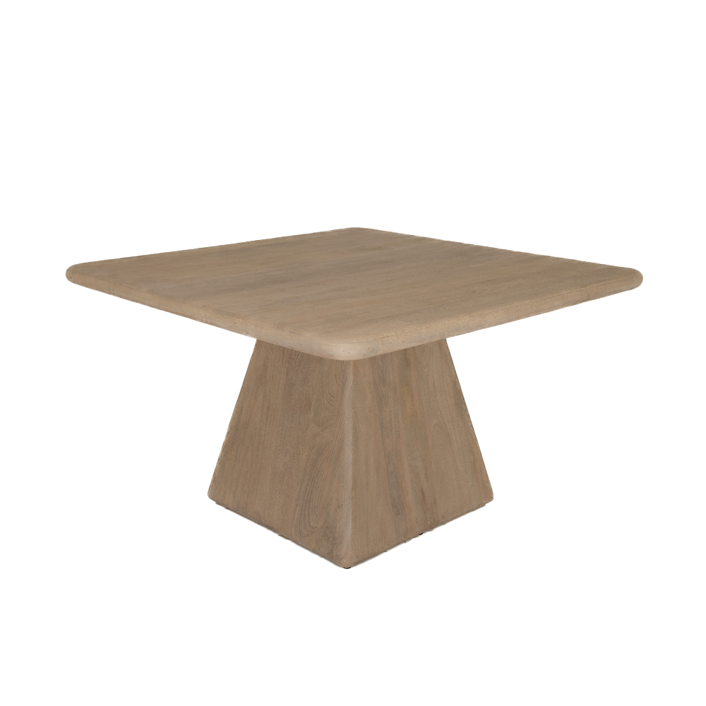 Eetkamertafel – Asti – Naturel – 130 x 130 x 76 cm – Tower Living
