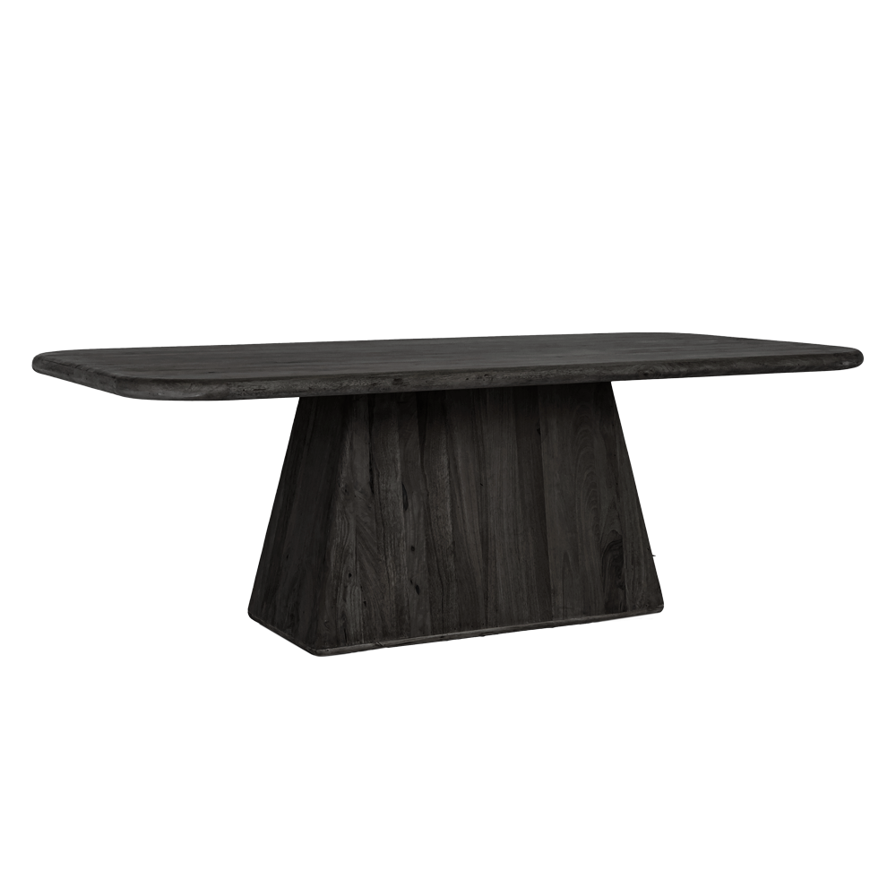 Eetkamertafel – Asti – Zwart – 200 x 110 x 76 cm – Tower Living