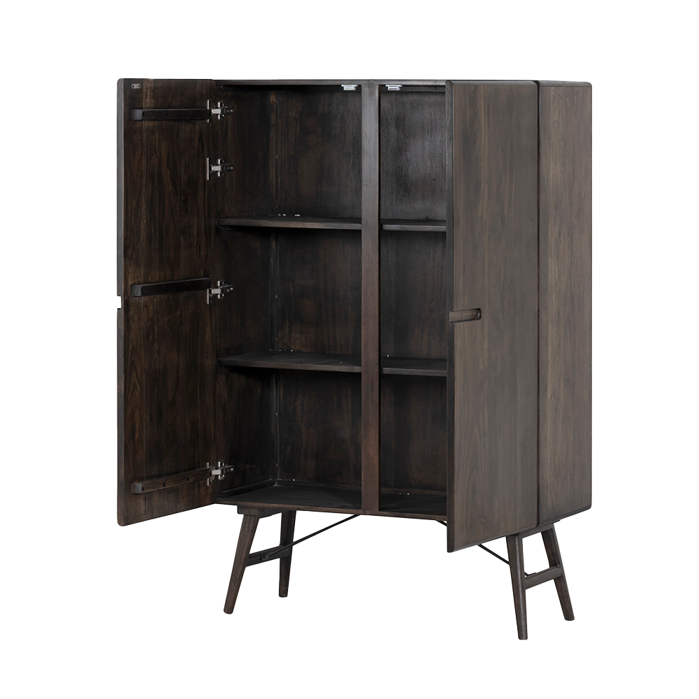 Tower Living Aura Opbergkast 100 cm – Bruin