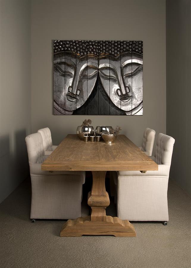 Eetkamertafel – Le – Bruin – 240 x 100 x 78 cm – Tower Living