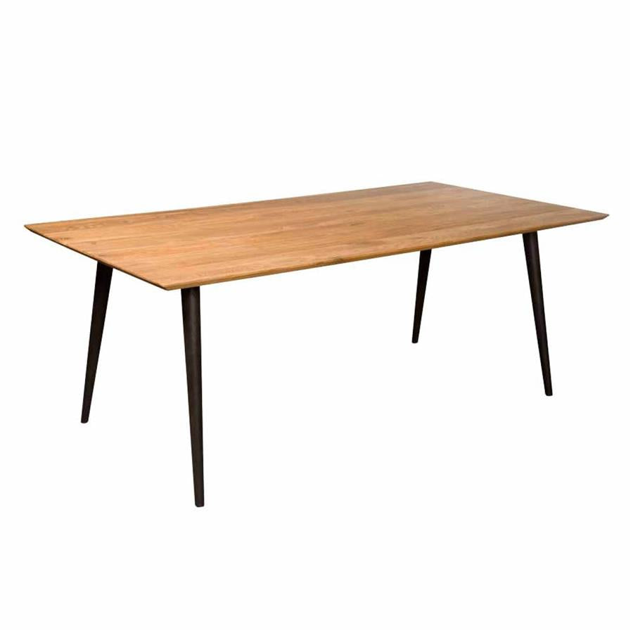 Eetkamertafel – Bresso – Naturel – 220 x 100 x 77 cm – Tower Living