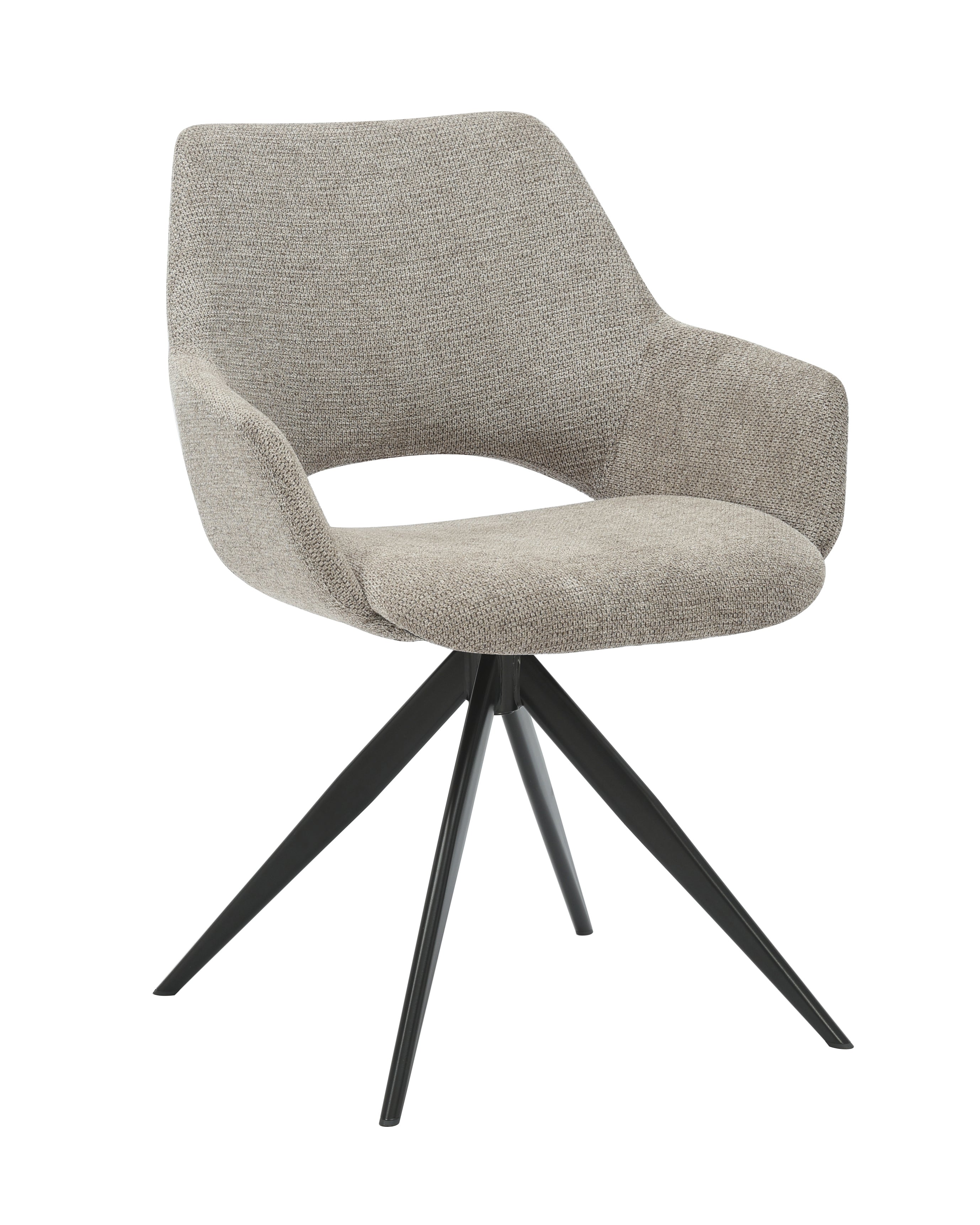 Eetkamerstoel Vanessa Taupe 20 – Mito Stof
