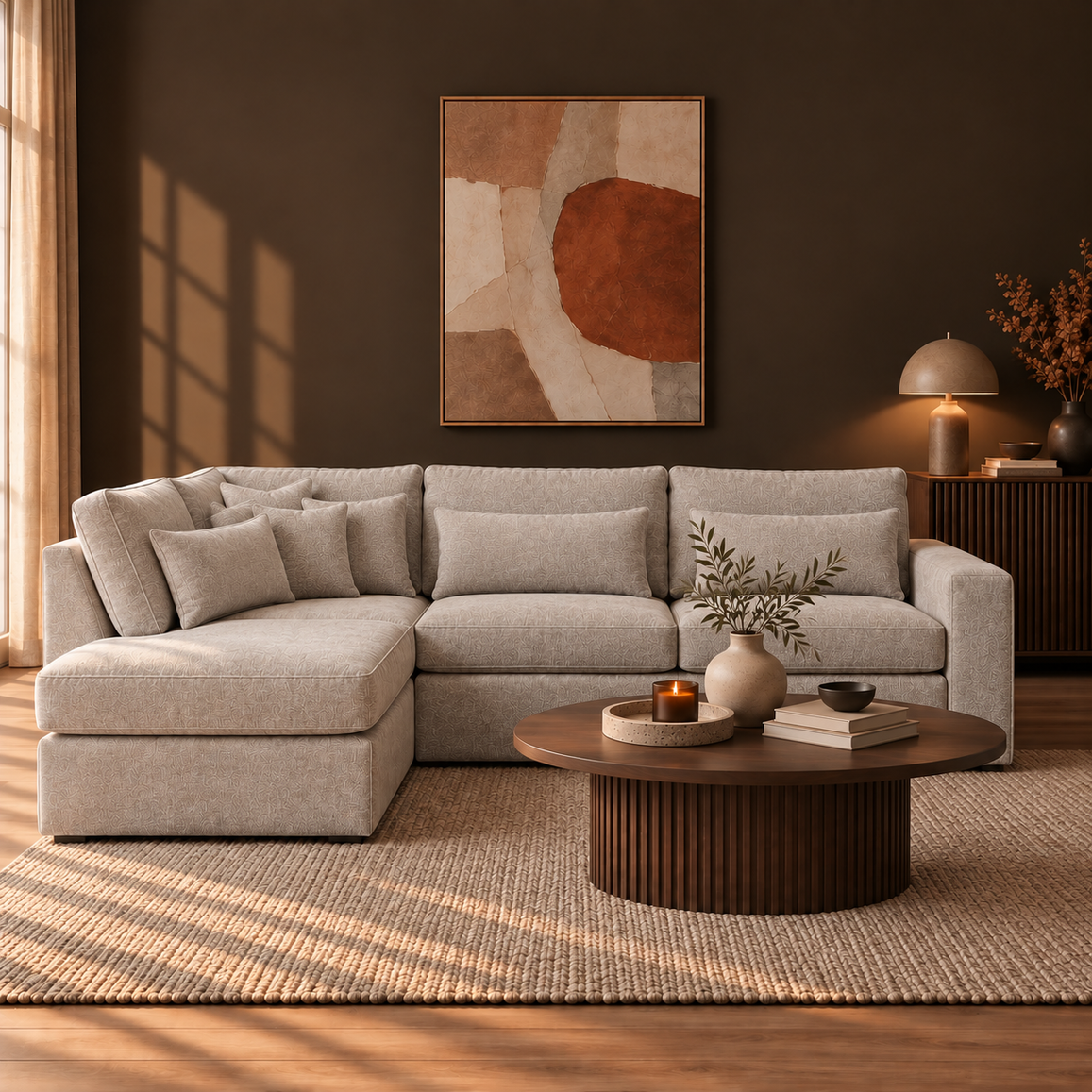Bankstel Anna - Trenza 08 taupe