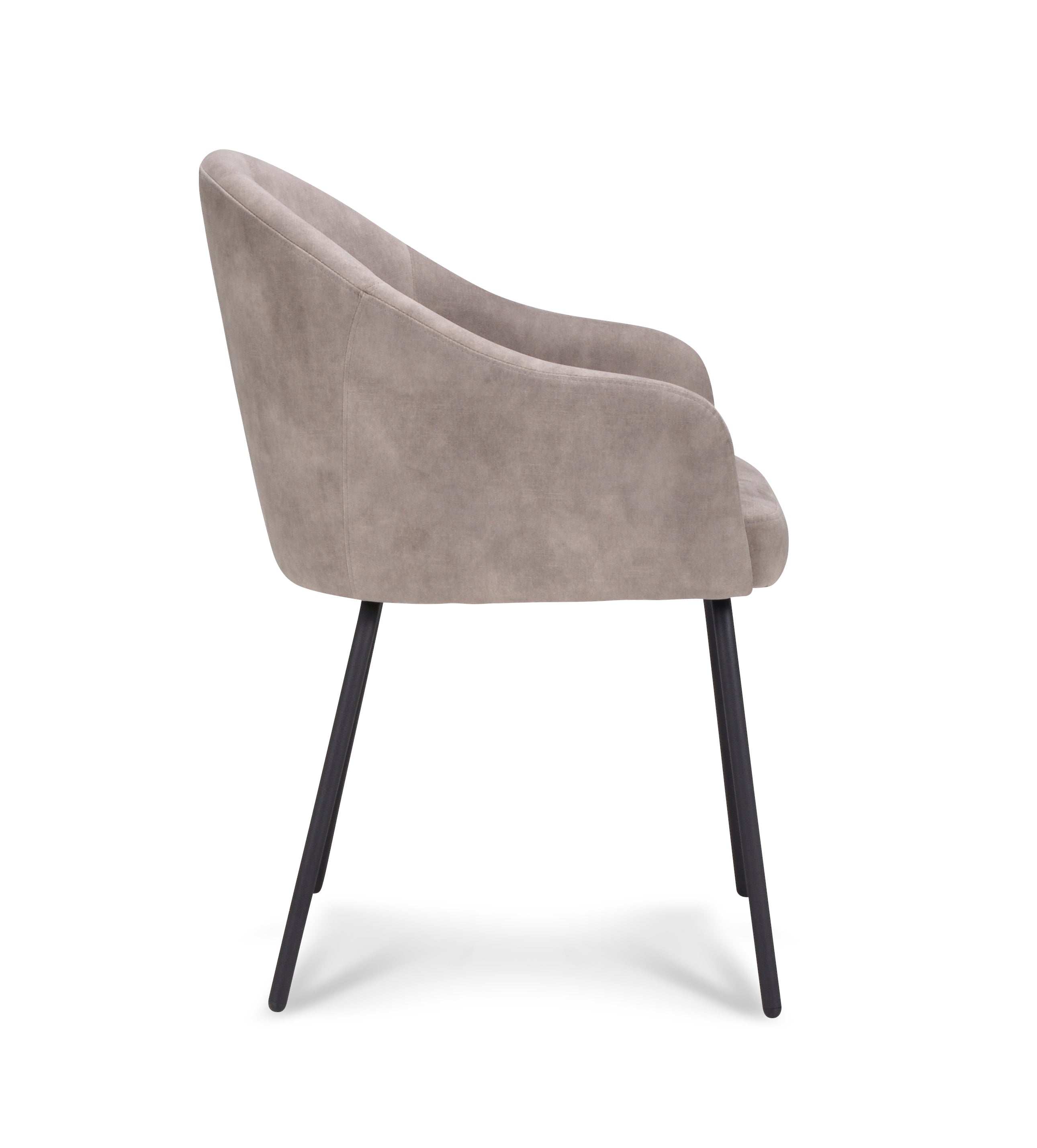 Armstoel Beau Stof Adore Clay Leg Black