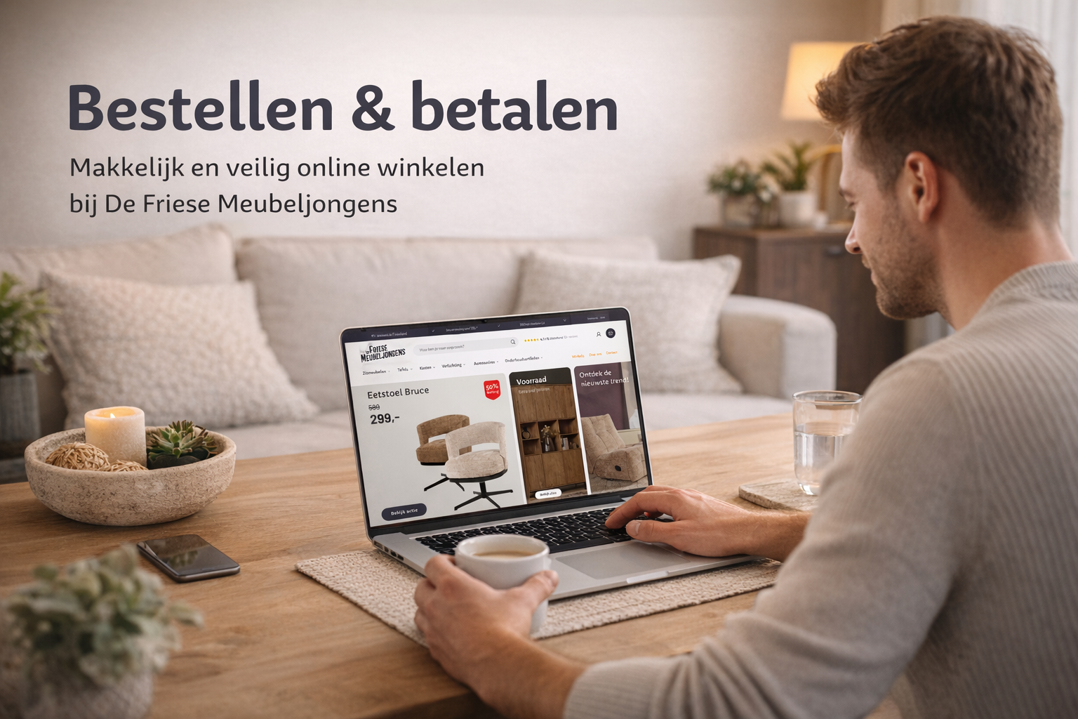 Bestellen en betalen dfmwonen.nl