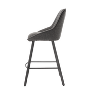 Barstoel Borgo – Antraciet – 52 x 87 cm | Tower Living