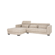 Bank Brighton Chaise chaise longue links, arm rechts – Ivoor | Tower Living