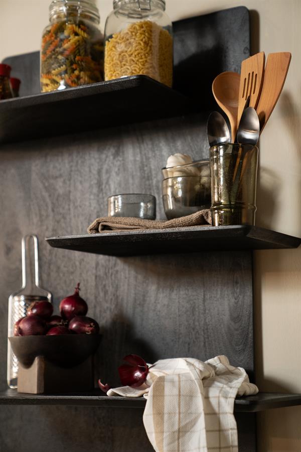 Wanddecoratie Seco 60x23x90 – bruin | By Boo