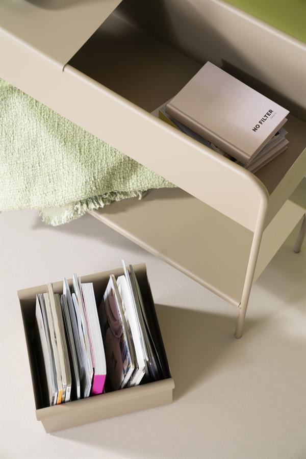 Woonaccessoire Sera 95x30x75 – taupe | By Boo