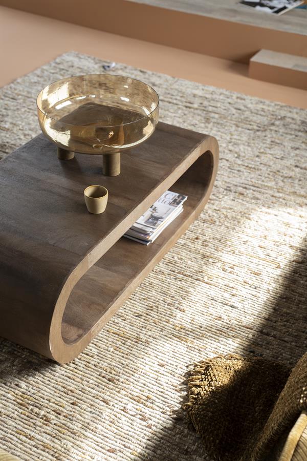 Tables Coffee table Elora 130x60x40 – bruin | By Boo