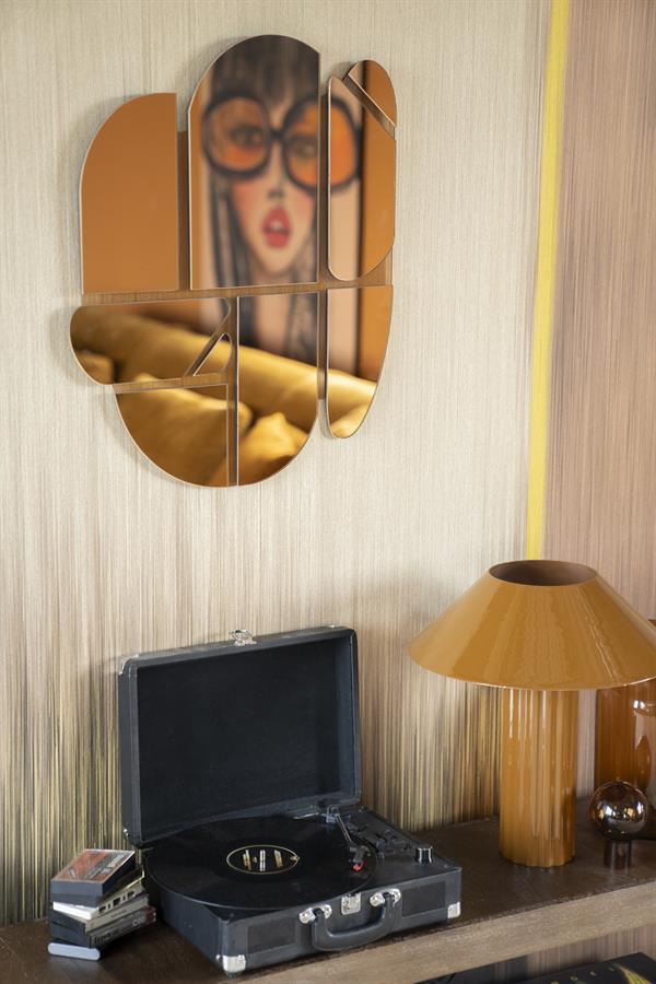 Lamp Pallas 39x39x44 – bruin | By Boo