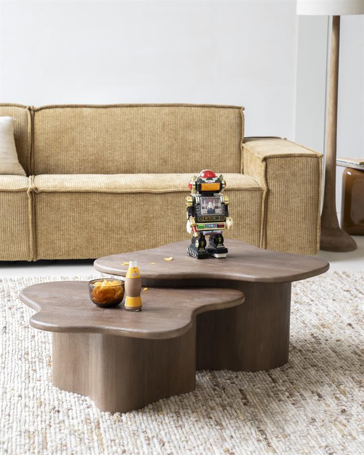 Tables Fall 75x75x38 / 75x65x32 – bruin | By Boo