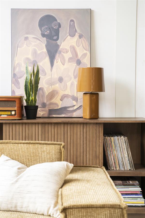 Lamp Table lamp Dixon 27x27x47 – geel | By Boo