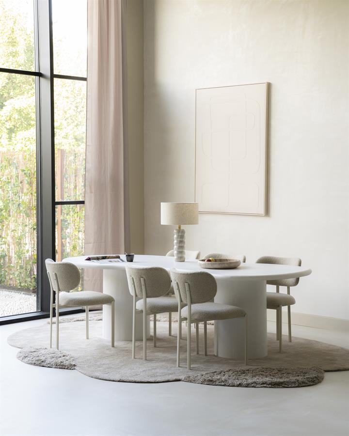 Wanddecoratie Ono 103x4.3x143 – taupe | By Boo