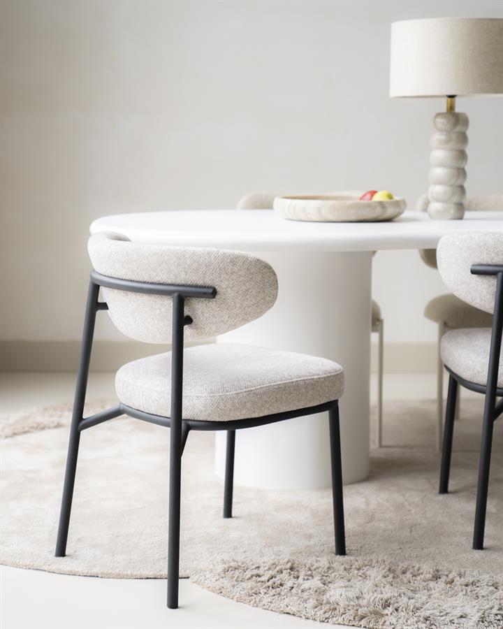 Stoel Chair Jari 57x55x78 – beige | By Boo